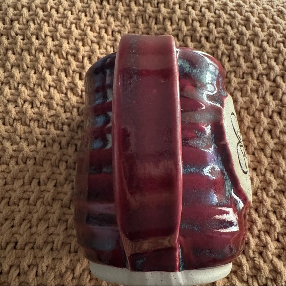 MUD Ceramic Studio Pottery 12oz Coffee/Tea Mug, Eye In Flower Design - Picture 9 of 9